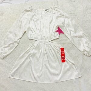 Speechless Ivory Long Sleeve Dress